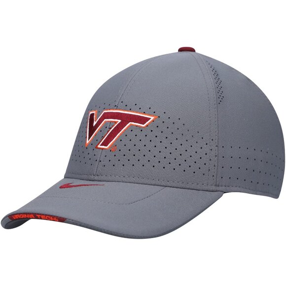 Virginia Tech Hokies Nike Sideline Legacy91 Performance Adjustable Hat Gray - Picture 1 of 1